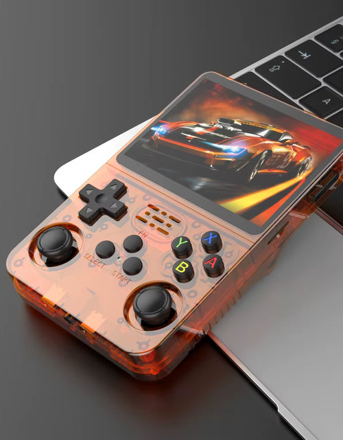 Load image into Gallery viewer, R36S Retro Video Handheld Game Console Linux System 3.5 in IPS Screen 3000Mah Battery 64G/128G TF Card Preinstalled Games
