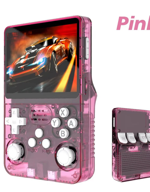 Load image into Gallery viewer, R36S Retro Video Handheld Game Console Linux System 3.5 in IPS Screen 3000Mah Battery 64G/128G TF Card Preinstalled Games
