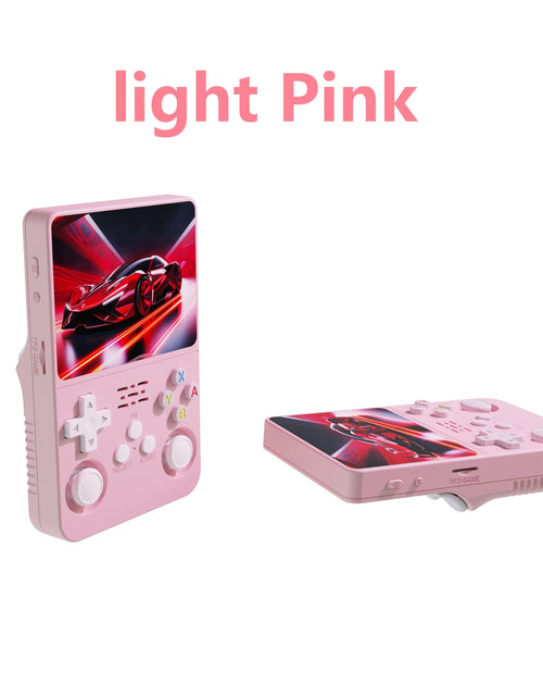 Load image into Gallery viewer, R36S Retro Video Handheld Game Console Linux System 3.5 in IPS Screen 3000Mah Battery 64G/128G TF Card Preinstalled Games
