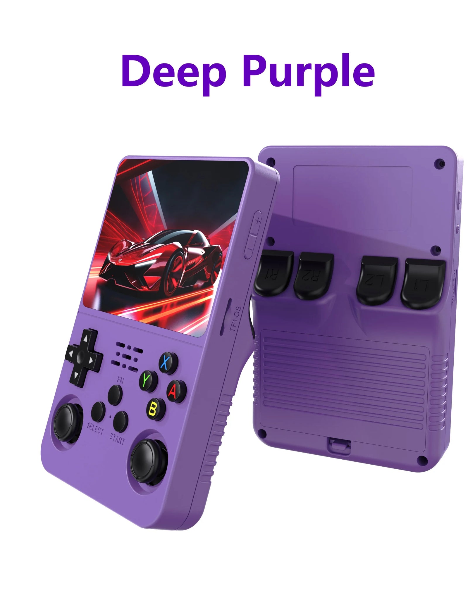 R36S Retro Video Handheld Game Console Linux System 3.5 in IPS Screen 3000Mah Battery 64G/128G TF Card Preinstalled Games